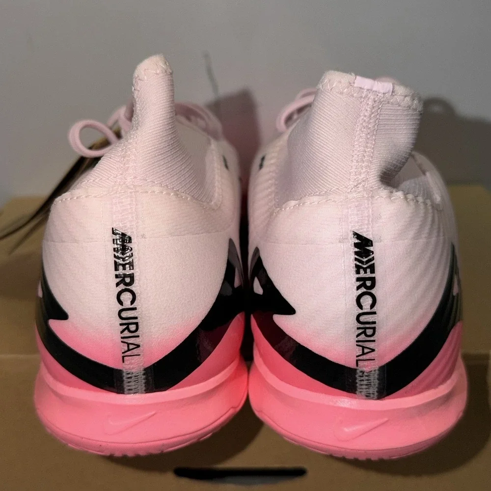 Nike Indoor Soccer Shoes Zoom Superfly 9 Academy IC Mens Sz 11.5 Pink DJ5627-601